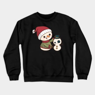 snowman Crewneck Sweatshirt